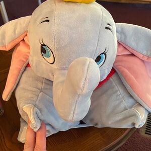Disney Parks Dumbo Pillow Pet Authentic Stuffed Lovey